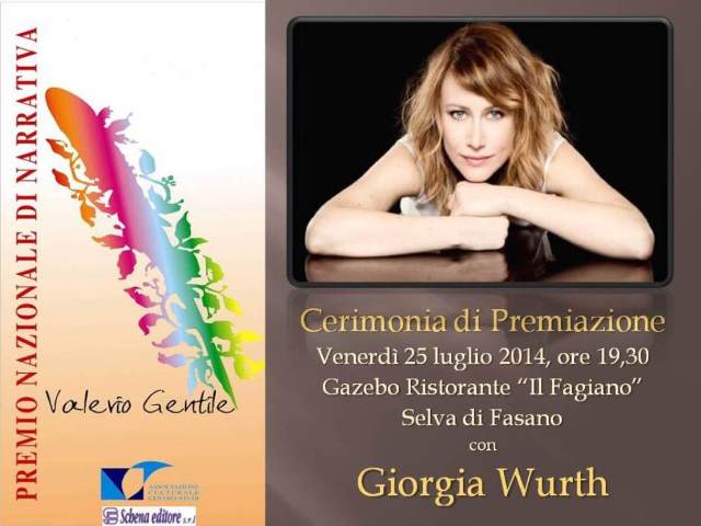 Cerimonia di premiazione del XVII concorso di narrativa ‘Valerio Gentile’ Cerimonia di premiazione del XVII concorso di narrativa 'Valerio Gentile' - Osservatorio Fasano