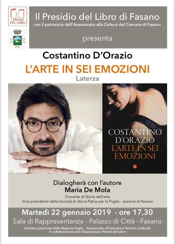 'L'arte in sei emozioni' di Costantino D'Orazio a Fasano - Osservatorio Fasano