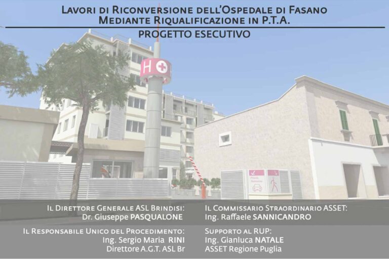 Precisazione sul progetto del PTA - Osservatorio Fasano