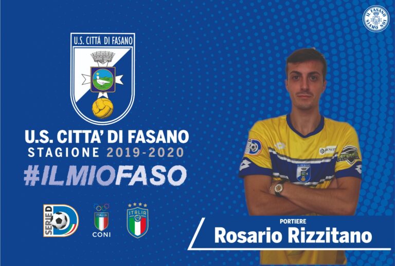 L'Us Fasano blinda la porta: ingaggiato l'estremo difensore Rizzitano - Osservatorio Fasano
