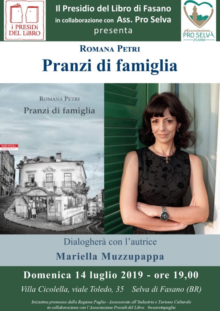 Si avvia la stagione estiva degli eventi del Presidio del Libro - Osservatorio Fasano