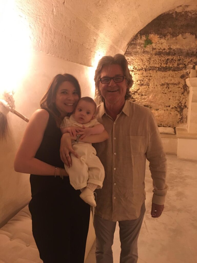 Kurt Russell stregato dalla Puglia Kurt Russell stregato dalla Puglia - Osservatorio Fasano