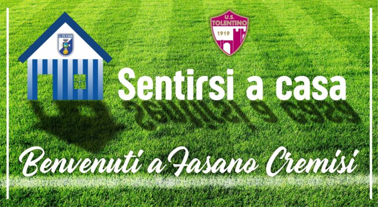 ‘Sentirsi a casa’: l’Us Fasano si prepara ad accogliere la gente di Tolentino. 'Sentirsi a casa': l'Us Fasano si prepara ad accogliere la gente di Tolentino. - Osservatorio Fasano