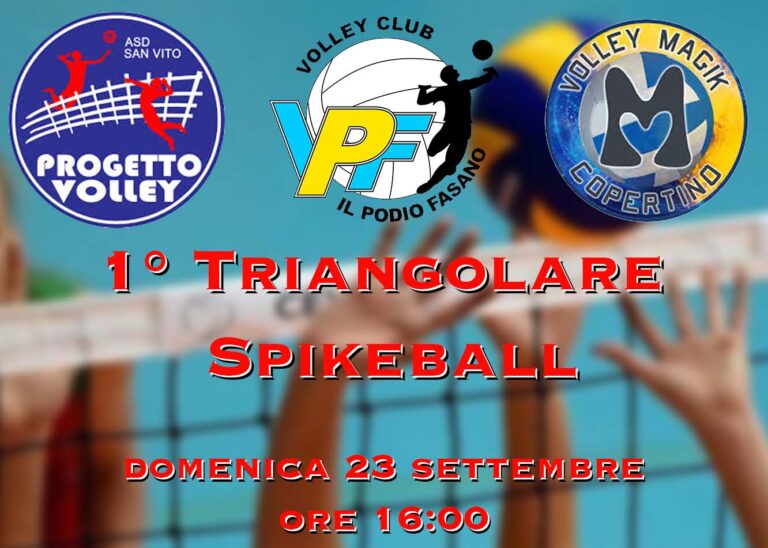 Beneficienza con il 1° Triangolare Spikeball - Osservatorio Fasano