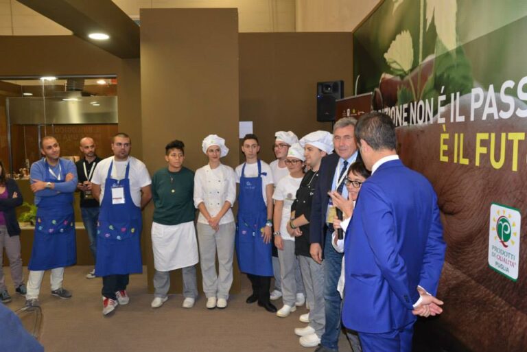 L'Alberghiero di Fasano al Salone del Gusto di Torino - Osservatorio Fasano