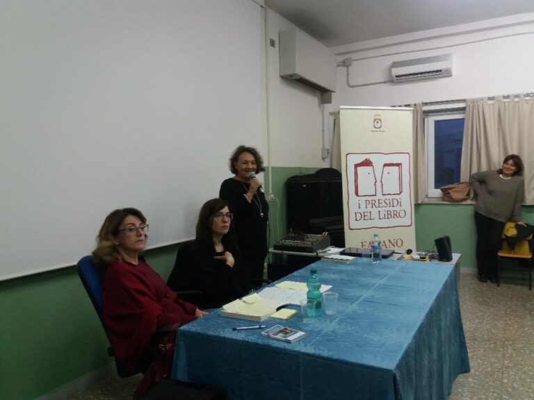 I Presidi del Libro, Nadia Terranova racconta la sua ossessione con 'Addio Fantasmi' - Osservatorio Fasano