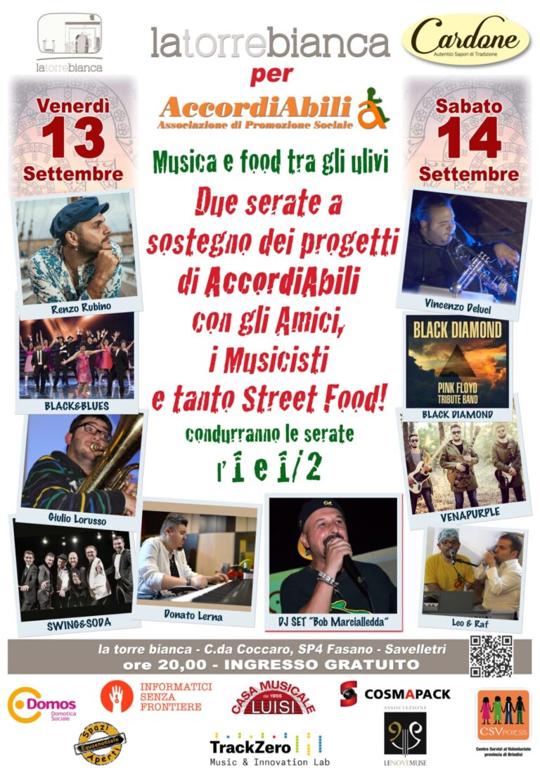 A Torrebianca la 'Festa della Musica' di Accordiabili - Osservatorio Fasano