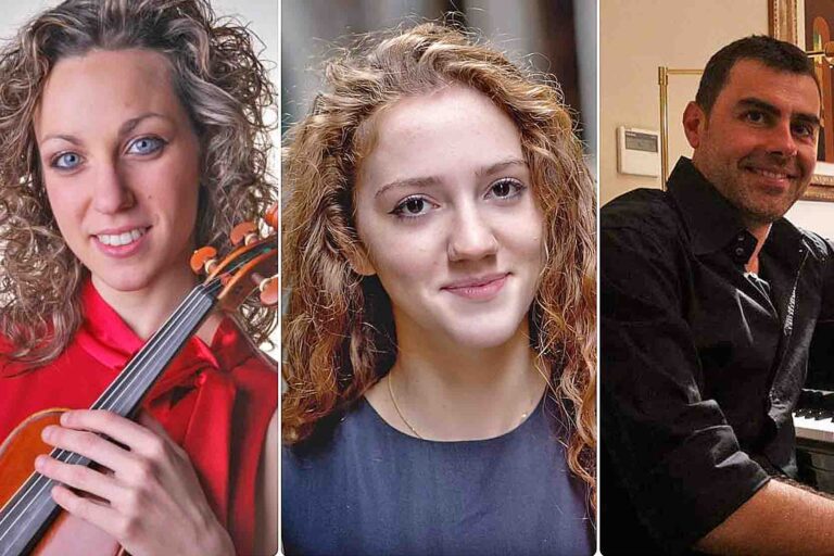 Ylenia Montaruli, Erica Picciotti e Francesco Basanisi al ‘da Vinci’ per il concerto dell’Accademia dei Cameristi Ylenia Montaruli, Erica Picciotti e Francesco Basanisi al 'da Vinci' per il concerto dell'Accademia dei Cameristi - Osservatorio Fasano