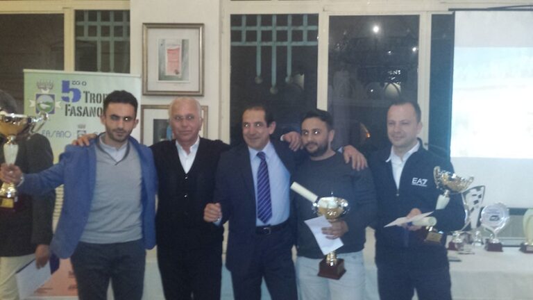 Serata di Gala per la premiazione del Trofeo Fasano Corse - Osservatorio Fasano