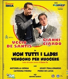 Con Uccio De Santis e Gianni Ciardo si chiuderà la stagione di prosa fasanese Con Uccio De Santis e Gianni Ciardo si chiuderà la stagione di prosa fasanese - Osservatorio Fasano