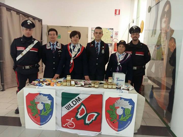 La sezione fasanese dell’Associazione Nazionale Carabinieri ha aderito alla campagna Uildm La sezione fasanese dell'Associazione Nazionale Carabinieri ha aderito alla campagna Uildm - Osservatorio Fasano