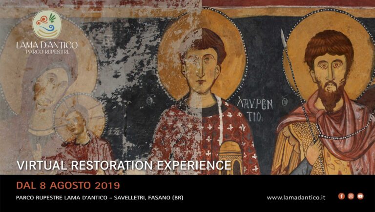 Lama d'Antico si proietta nel futuro con il Virtual Restoration Experience VIDEO - Osservatorio Fasano