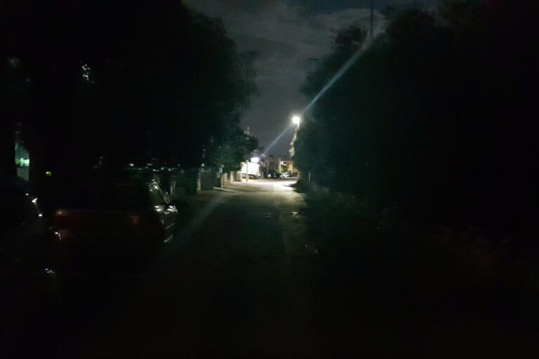 Nella Zona Industriale nord, su 3 lampioni, 2 sono fuori uso - Osservatorio Fasano