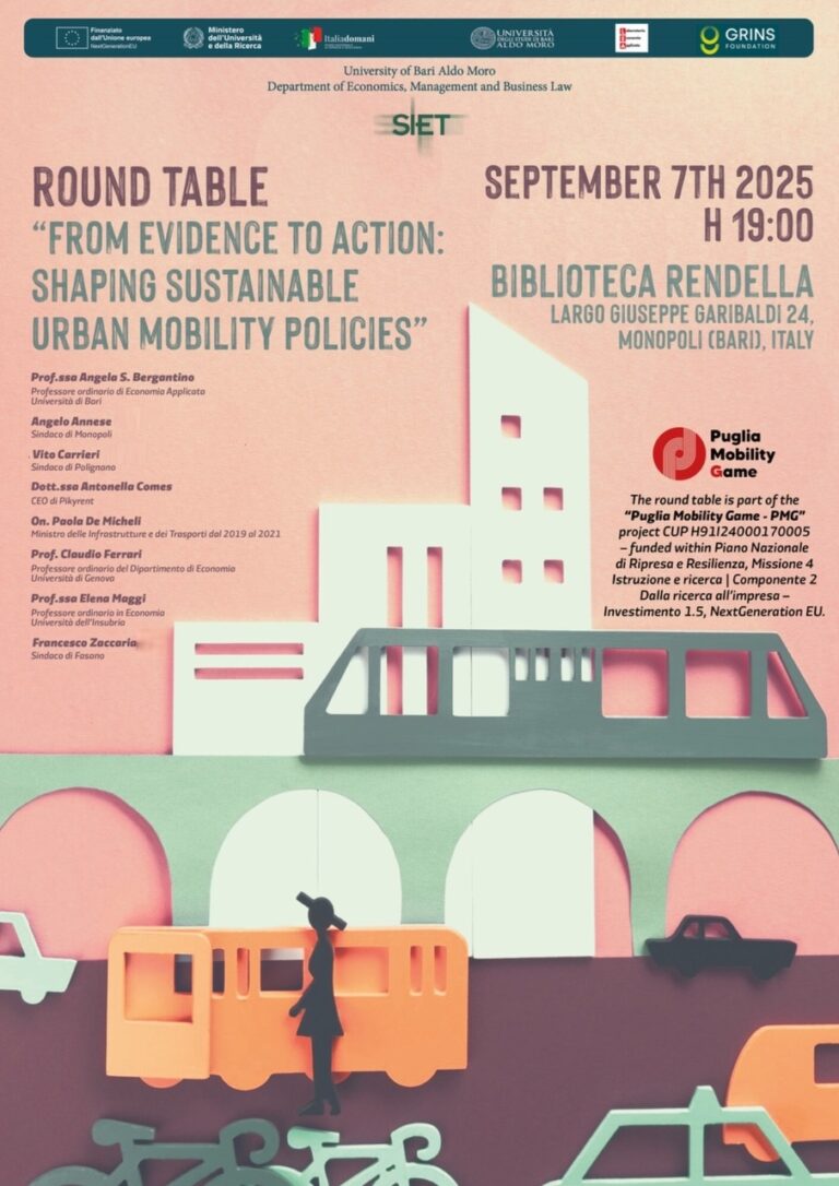 Trasporti e turismo sostenibili: sfide, pratiche e politiche - Osservatorio Fasano