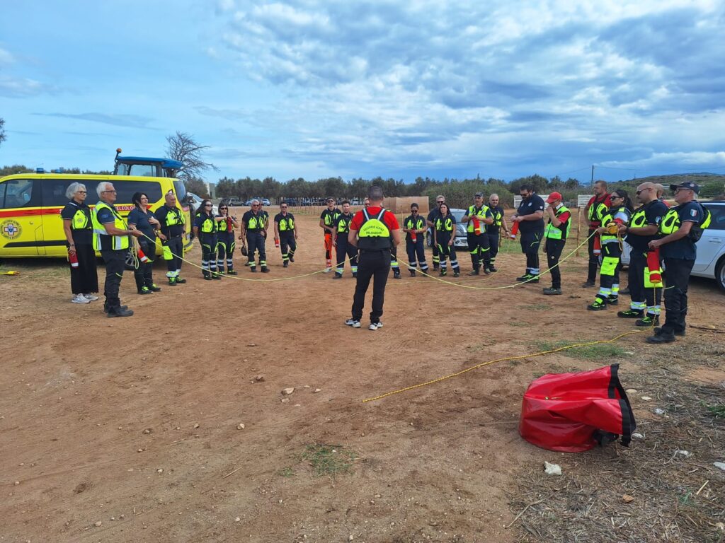 Svolta simulazione di soccorso in scenario alluvionale in ambiente impervio presso il Fiume Morelli - Osservatorio Fasano
