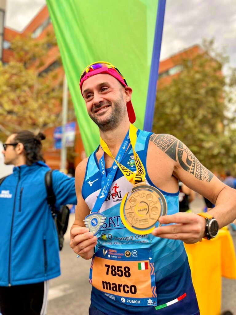 Marco Schiavone nella Hall of Fame della “SuperHalfs Marathon Series” - Osservatorio Fasano