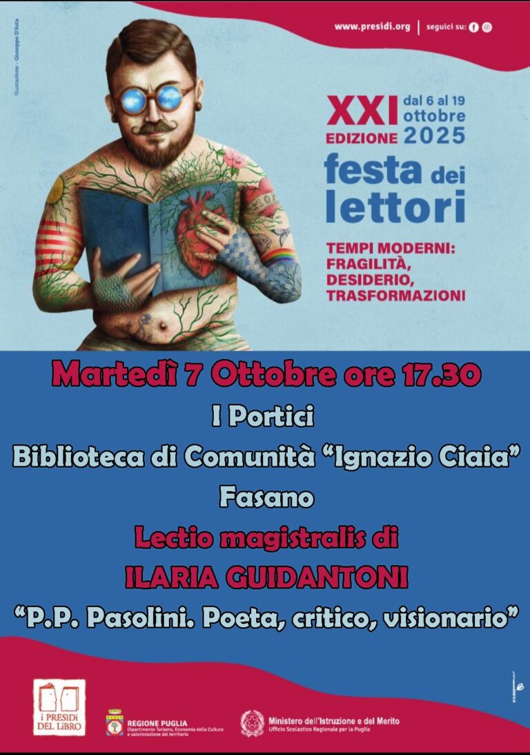 Festa dei lettori a Fasano Festa dei lettori a Fasano - Osservatorio Fasano