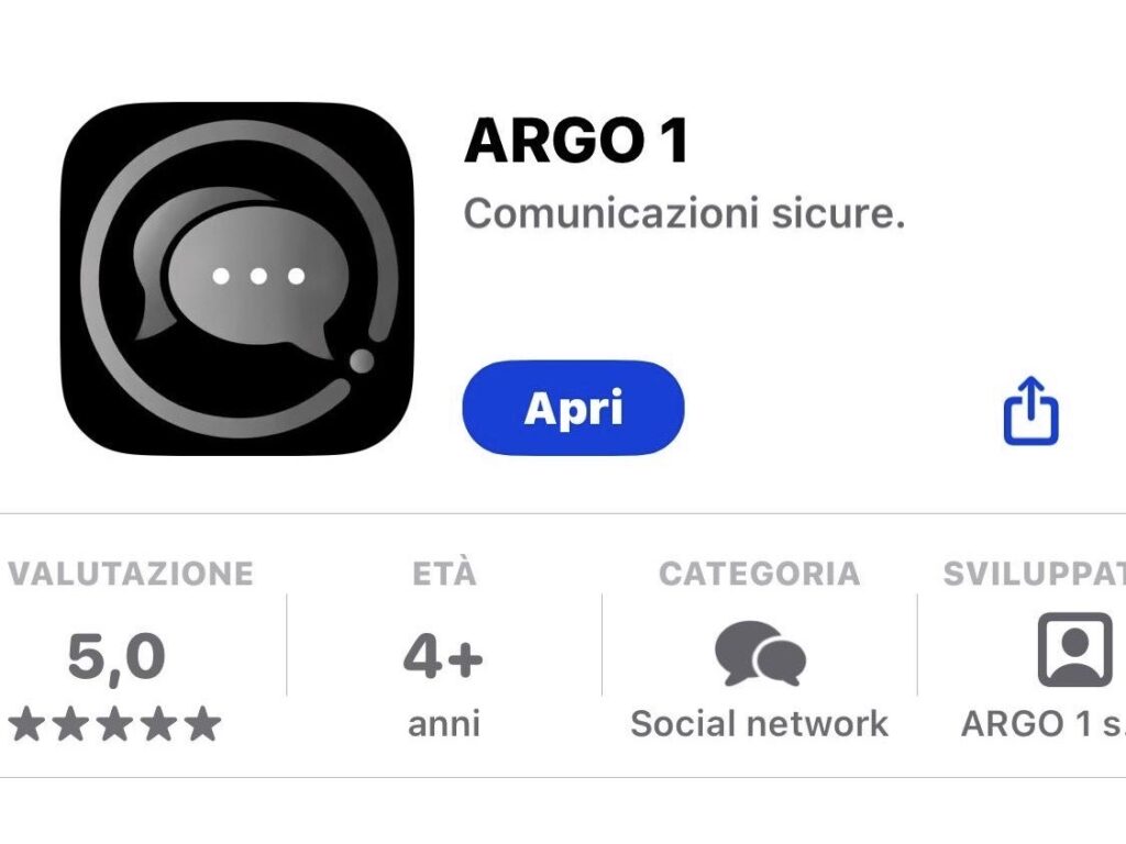 Marco Sansonetti lancia l'App di messaggistica criptata ARGO 1 - Osservatorio Fasano