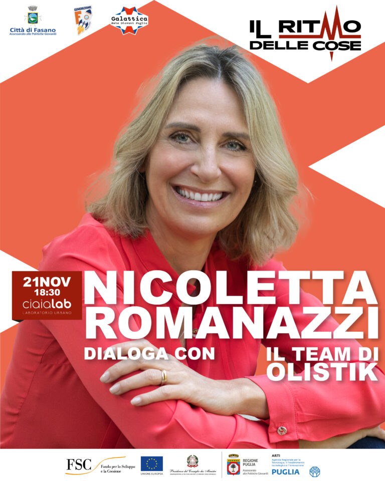 La mental coach Nicoletta Romanazzi inaugura la nuova rassegna “Il Ritmo delle Cose” - Osservatorio Fasano