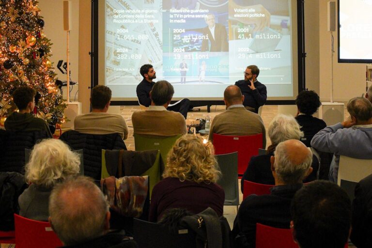 Lorenzo Pregliasco a Fasano, comunicazione politica e nuovi linguaggi al centro del quarto appuntamento de “Il ritmo delle cose” Lorenzo Pregliasco a Fasano, comunicazione politica e nuovi linguaggi al centro del quarto appuntamento de “Il ritmo delle cose” - Osservatorio Fasano