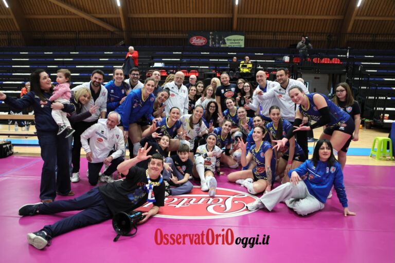 Olio Pantaleo Fasano, prova di forza e missione compiuta: Messina cade in tre set - Osservatorio Fasano