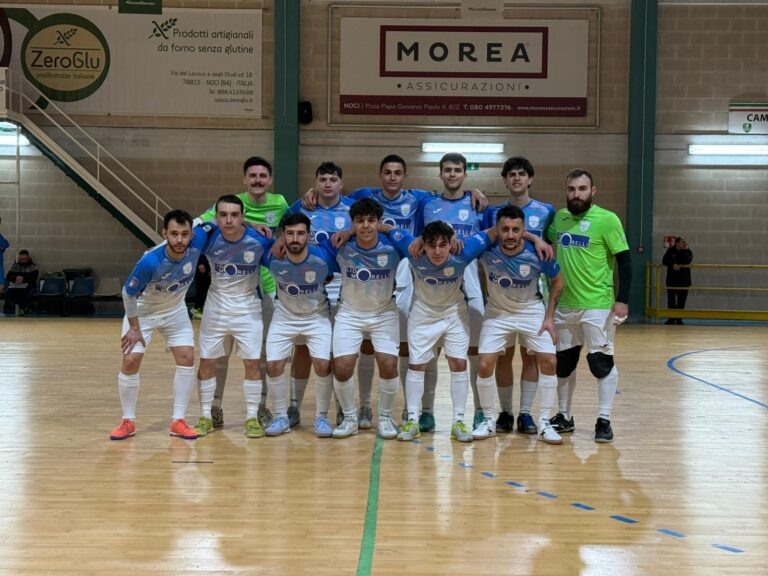 Il Noci gela il Futsal Fasano: basta un guizzo di Salatino per l’1-0 Il Noci gela il Futsal Fasano: basta un guizzo di Salatino per l'1-0 - Osservatorio Fasano