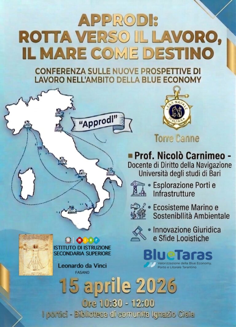 La Lega Navale di Torre Canne guida i giovani alla scoperta del Mare - Osservatorio Fasano
