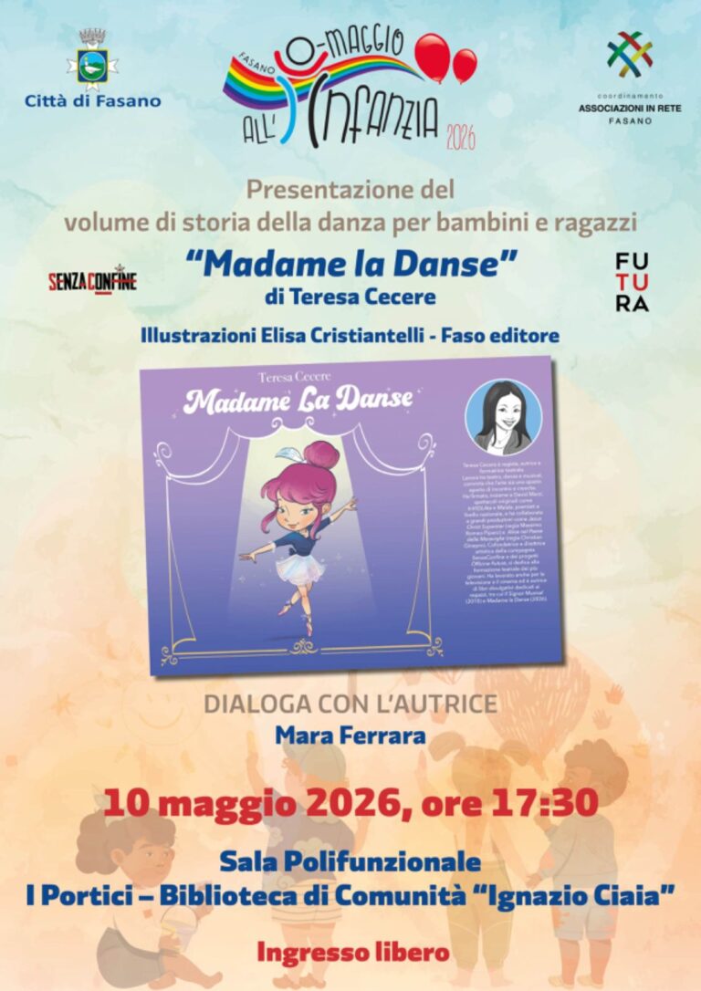 "Madame La Danse": a Fasano il viaggio nella storia della danza raccontato da Teresa Cecere - Osservatorio Fasano