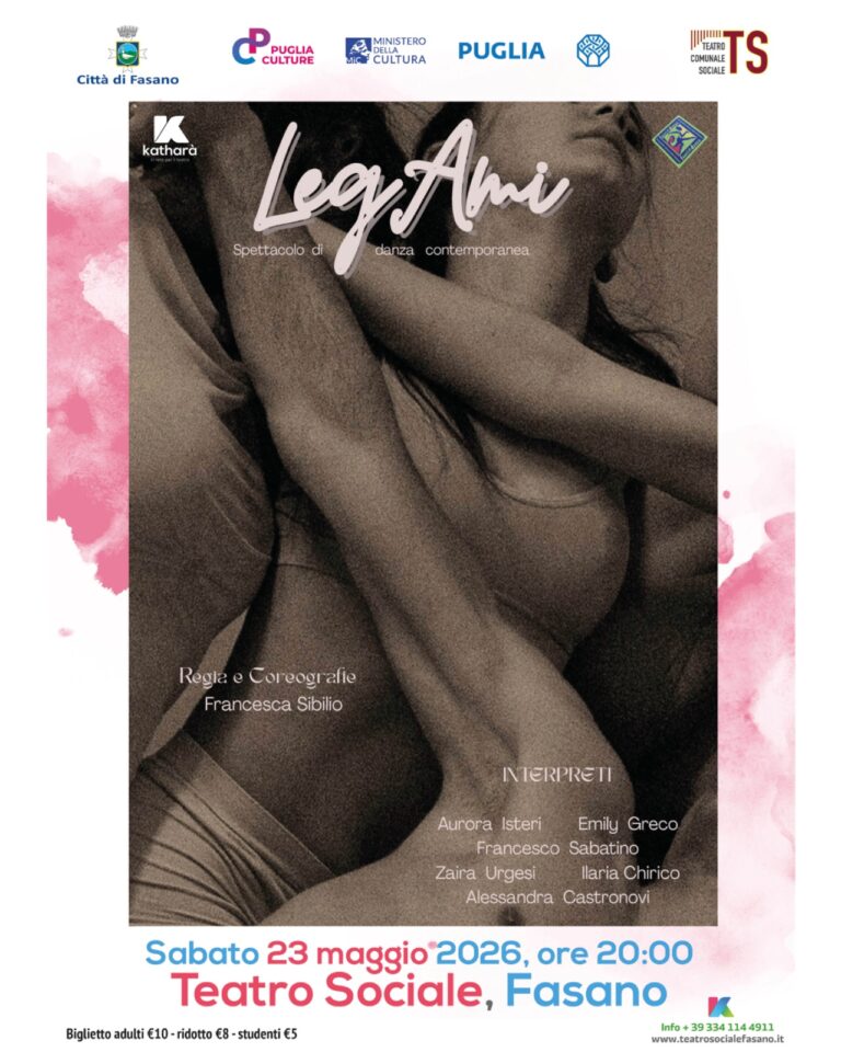 “Legami”, quando legarsi ad un’anima indomabile è un atto d’amore - Osservatorio Fasano
