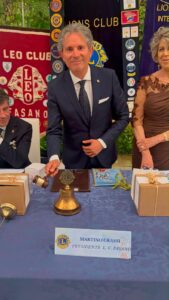 Martino Grassi è il nuovo presidente del Lions Club Fasano - Osservatorio Fasano