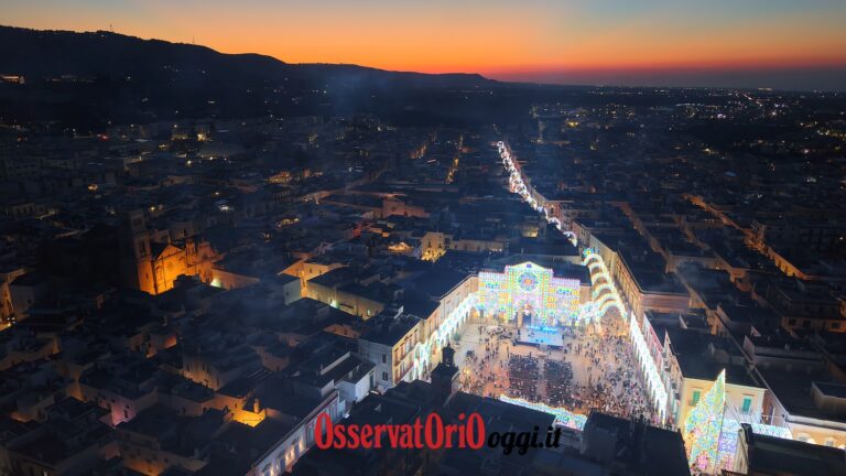 Fasano si illumina: al via la Festa Patronale tra storia, tradizione e grandi ospiti Fasano si illumina: al via la Festa Patronale tra storia, tradizione e grandi ospiti - Osservatorio Fasano