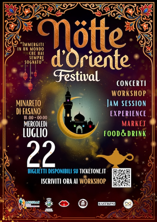 Il Minareto di Fasano ospita “Notte d’Oriente” Il Minareto di Fasano ospita “Notte d’Oriente” - Osservatorio Fasano