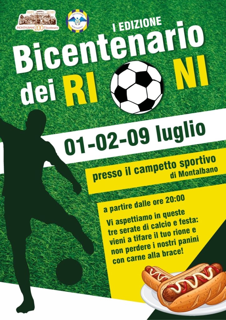 Sarà Renato Olive a dare il calcio d’inizio alla finalissima del Torneo dei Rioni - Osservatorio Fasano