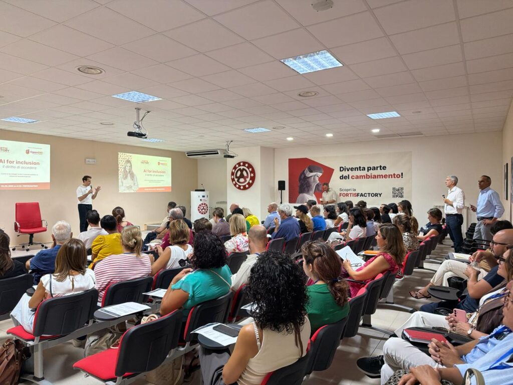 Alla Fortis Factory il primo evento della Core Preview: IA e inclusione al centro del confronto - Osservatorio Fasano Alla Fortis Factory il primo evento della Core Preview: IA e inclusione al centro del confronto - Osservatorio Fasano