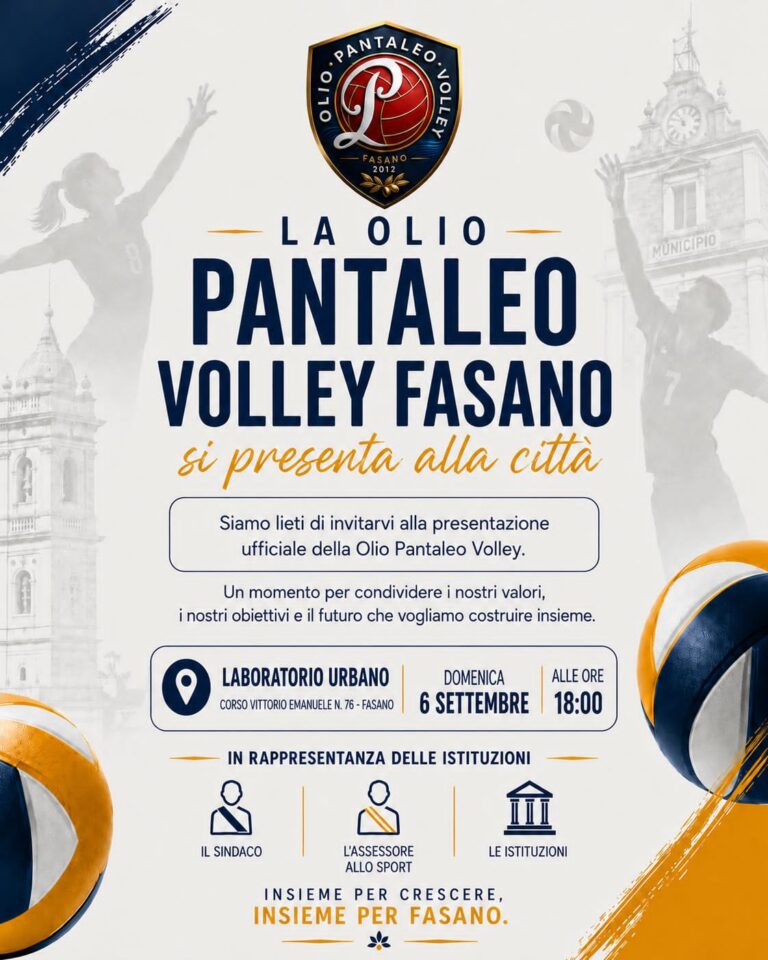 Olio Pantaleo Fasano: al via la nuova stagione di Serie A2-Fineco Olio Pantaleo Fasano: al via la nuova stagione di Serie A2-Fineco - Osservatorio Fasano