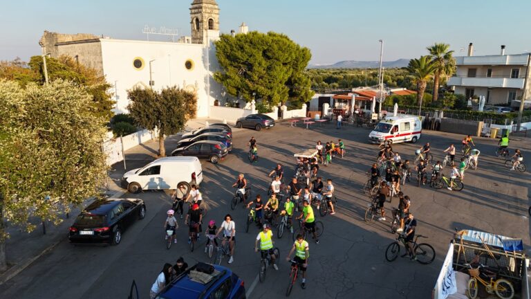 Grande partecipazione alla Ciclospaghettata di Montalbano Grande partecipazione alla Ciclospaghettata di Montalbano - Osservatorio Fasano
