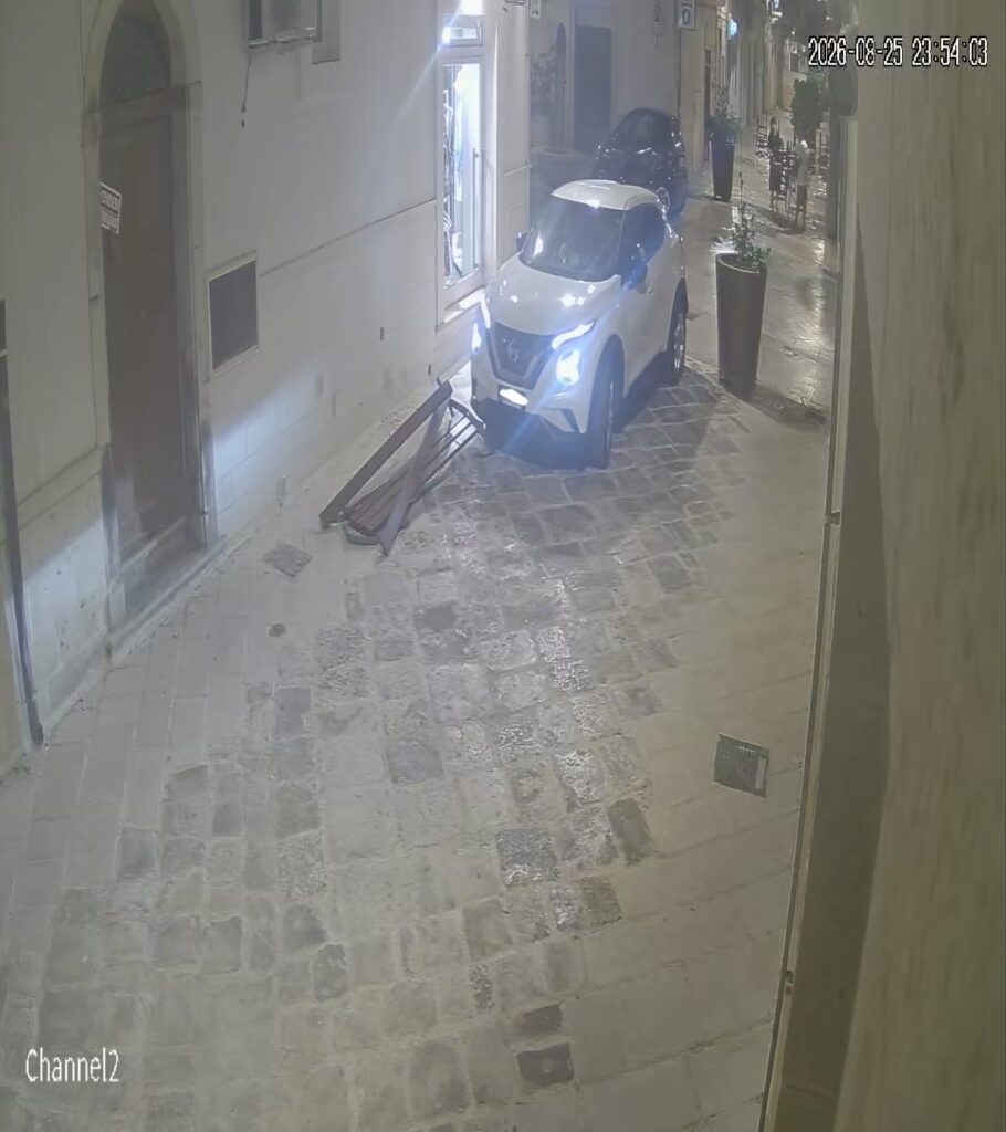 Via Forcella: la panchina distrutta non è opera dei vandali, ma di un'auto in divieto - Osservatorio Fasano Via Forcella: la panchina distrutta non è opera dei vandali, ma di un'auto in divieto - Osservatorio Fasano